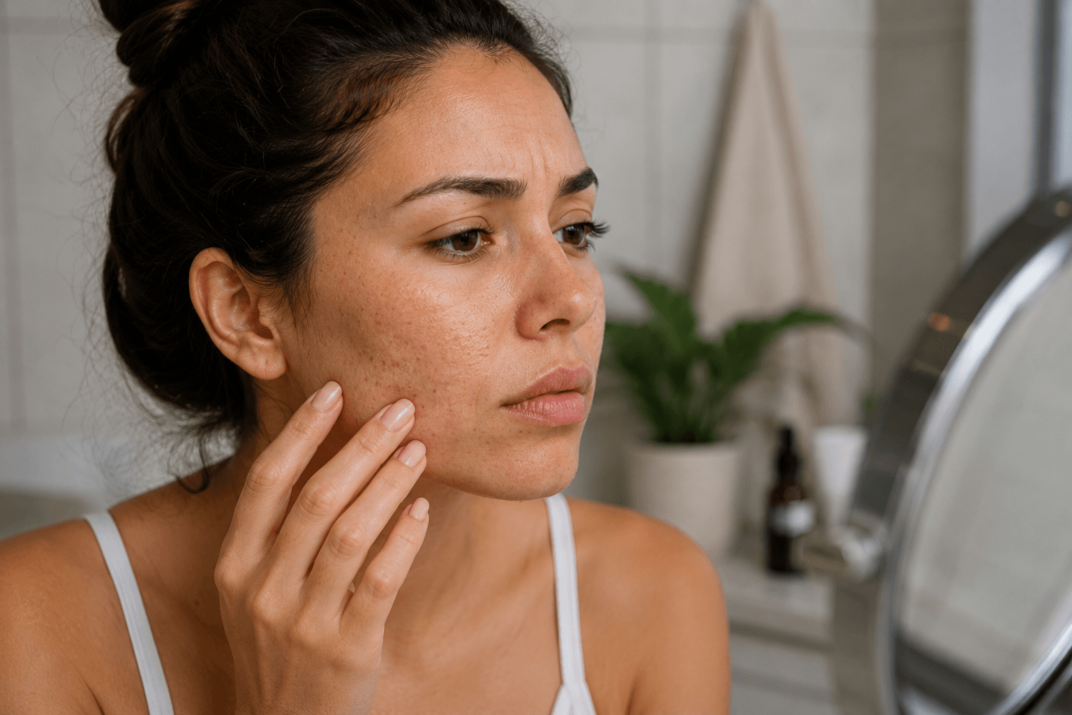 Esthetician applying the best chemical peel for dull, congested skin at a Costa Mesa med spa