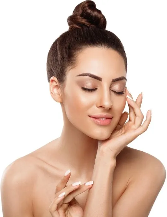 Portrait illustrating a facial rejuvenation goal