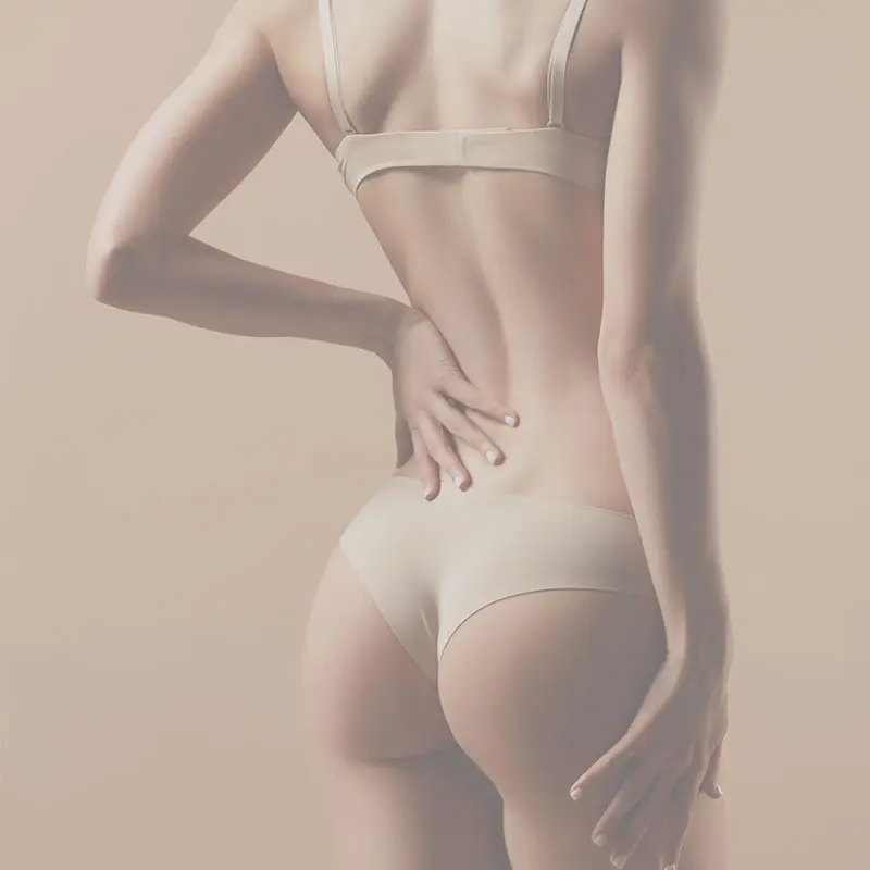 Body care editorial photograph