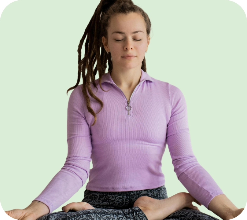 Sophrologue qui médite