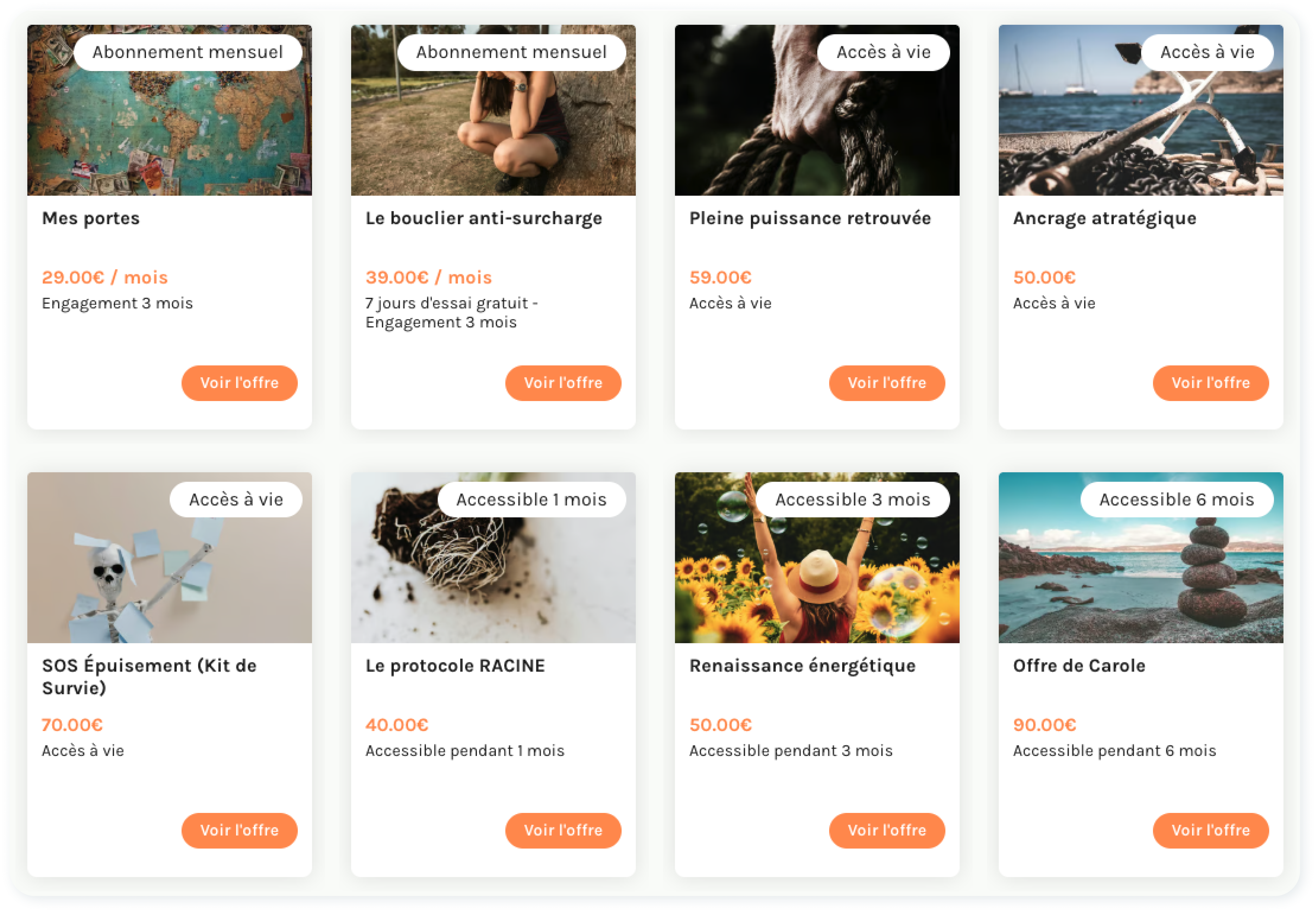 Interface d'un logiciel et application pour thérapeutes et coachs bien-être, montrant un tableau de bord intuitif et des modules de sophrologie sur ordinateur et mobile.