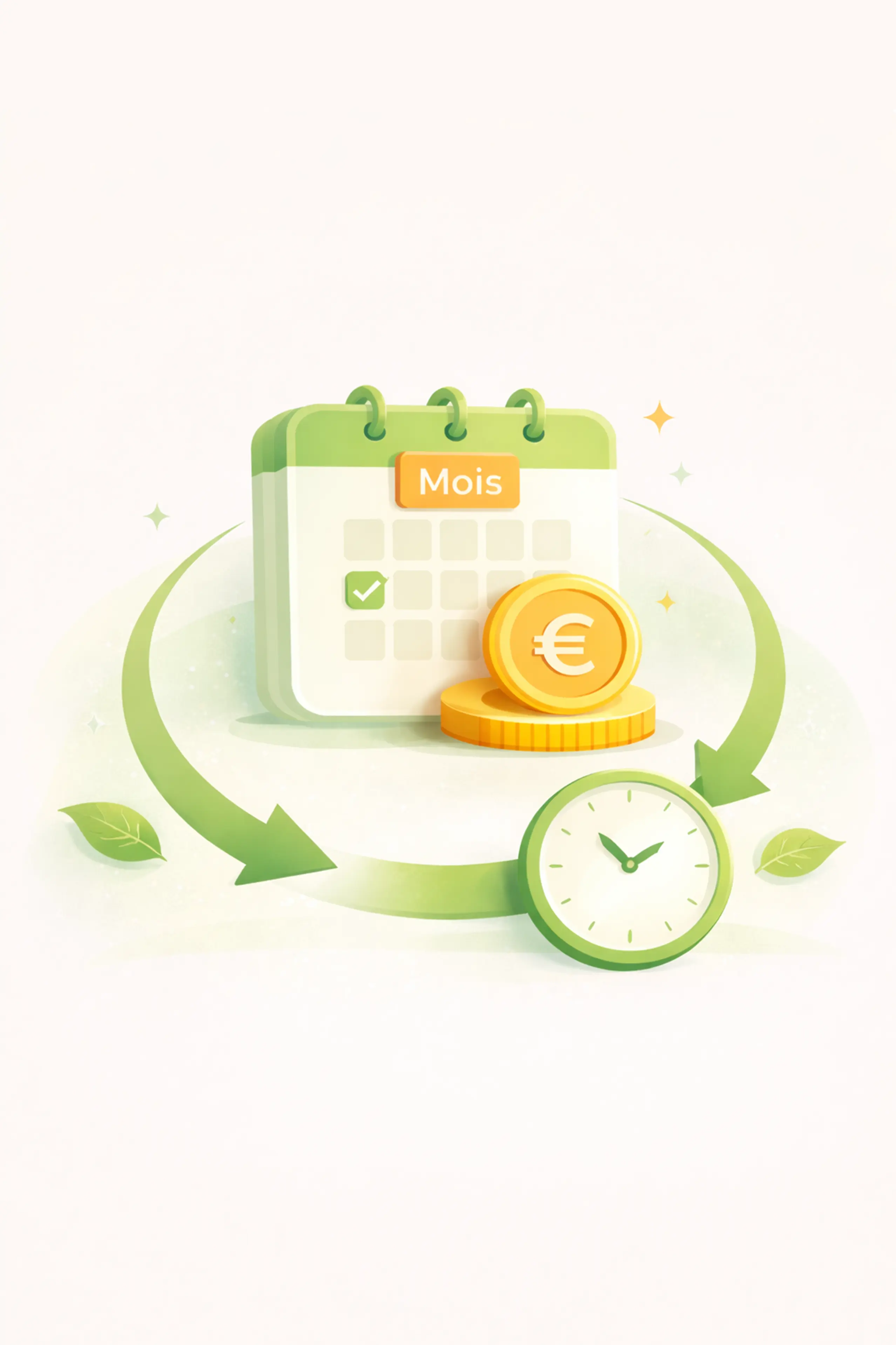 Femme détendue utilisant une application de coaching bien-être, illustrant un programme en ligne vendu par abonnement, générant des revenus passifs.