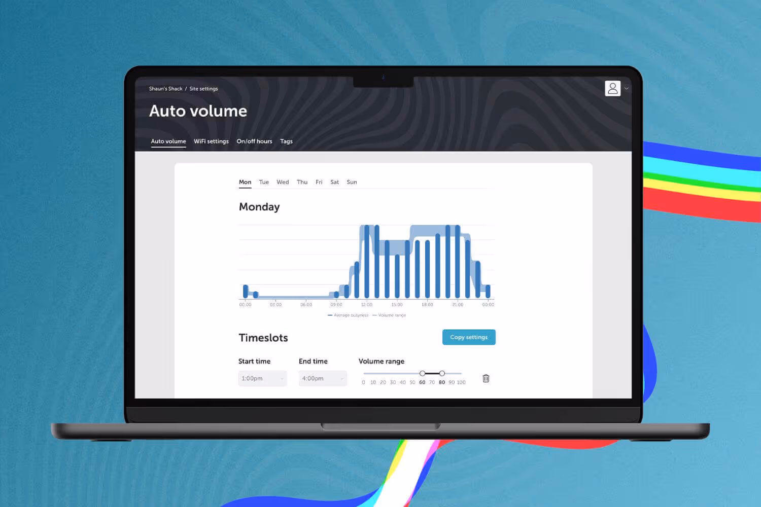 Automatic Volume Control: Introducing Atmosphere by Startle