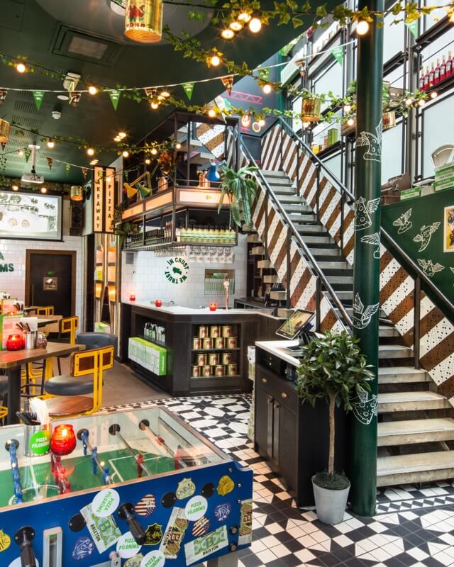 Pizza Pilgrims interior