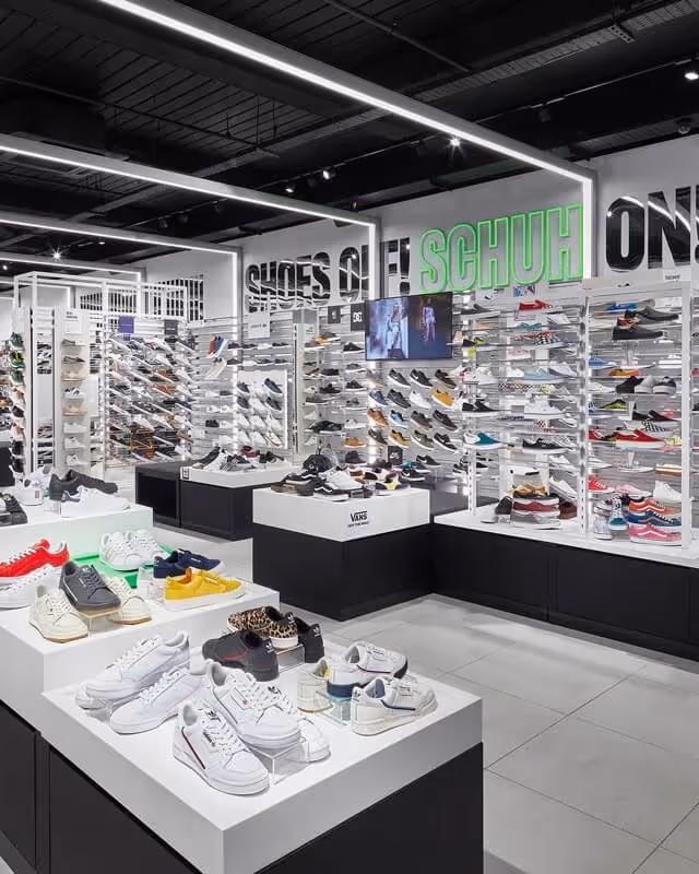 schuh store interior