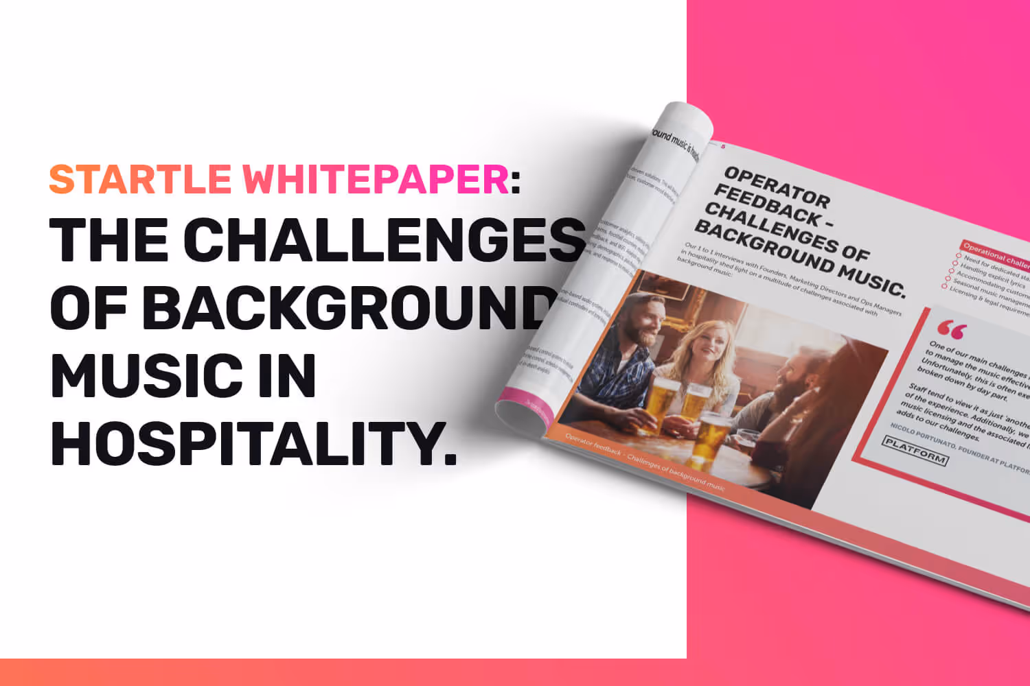 The Challenges of Background Music in Hospitality