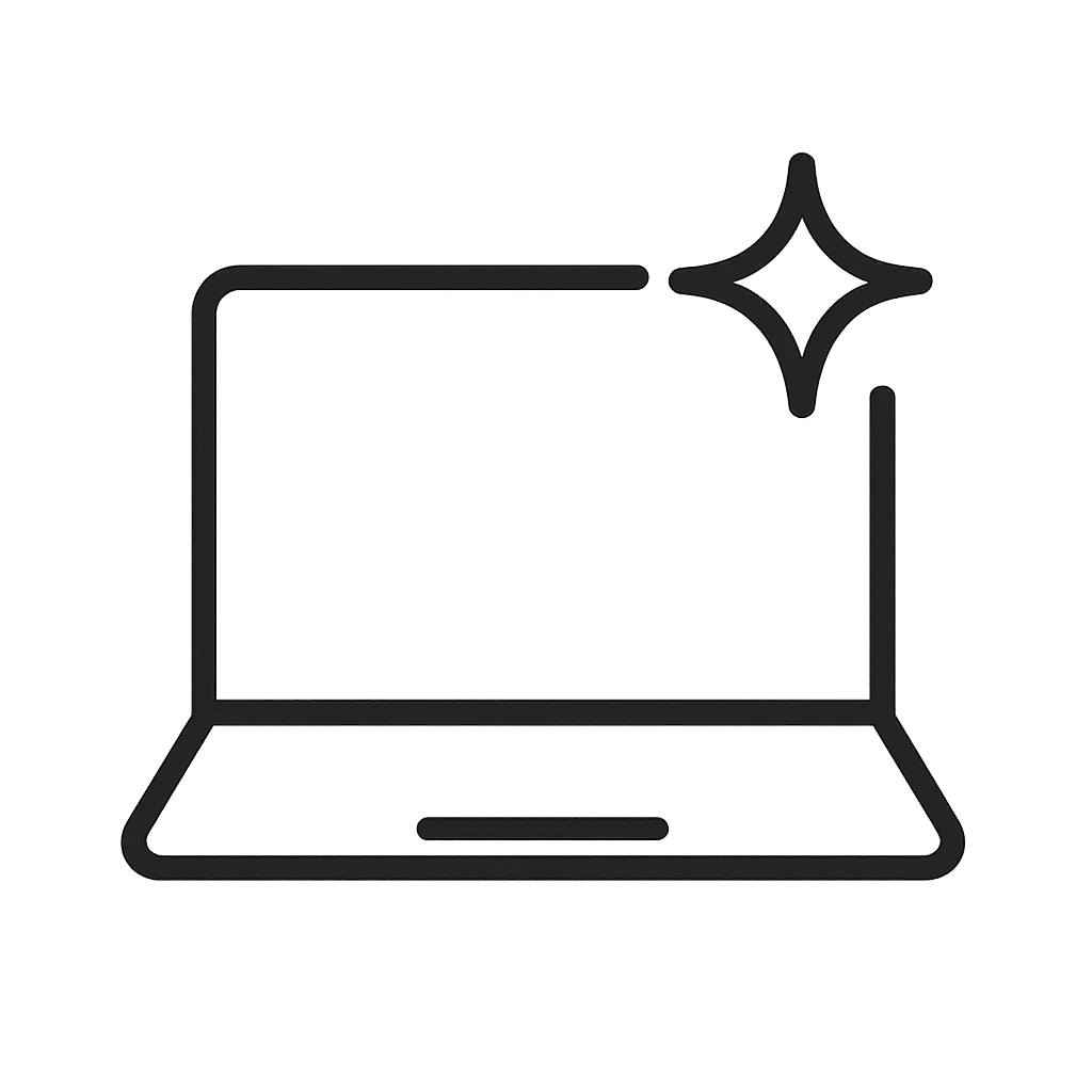 Icon Moderne Webseite