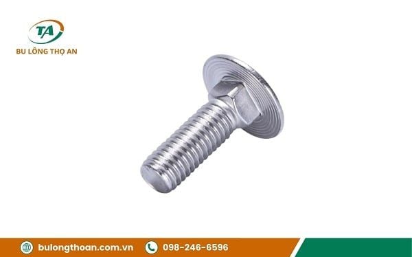 Đặc điểm cấu tạo của bu lông đầu tròn cổ vuông
