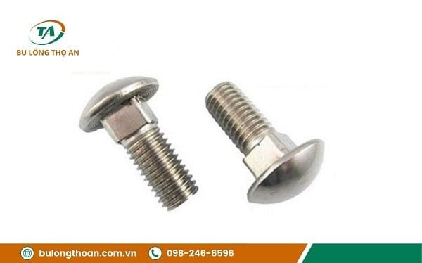 Thông số kỹ thuật của bulong đầu tròn cổ vuông