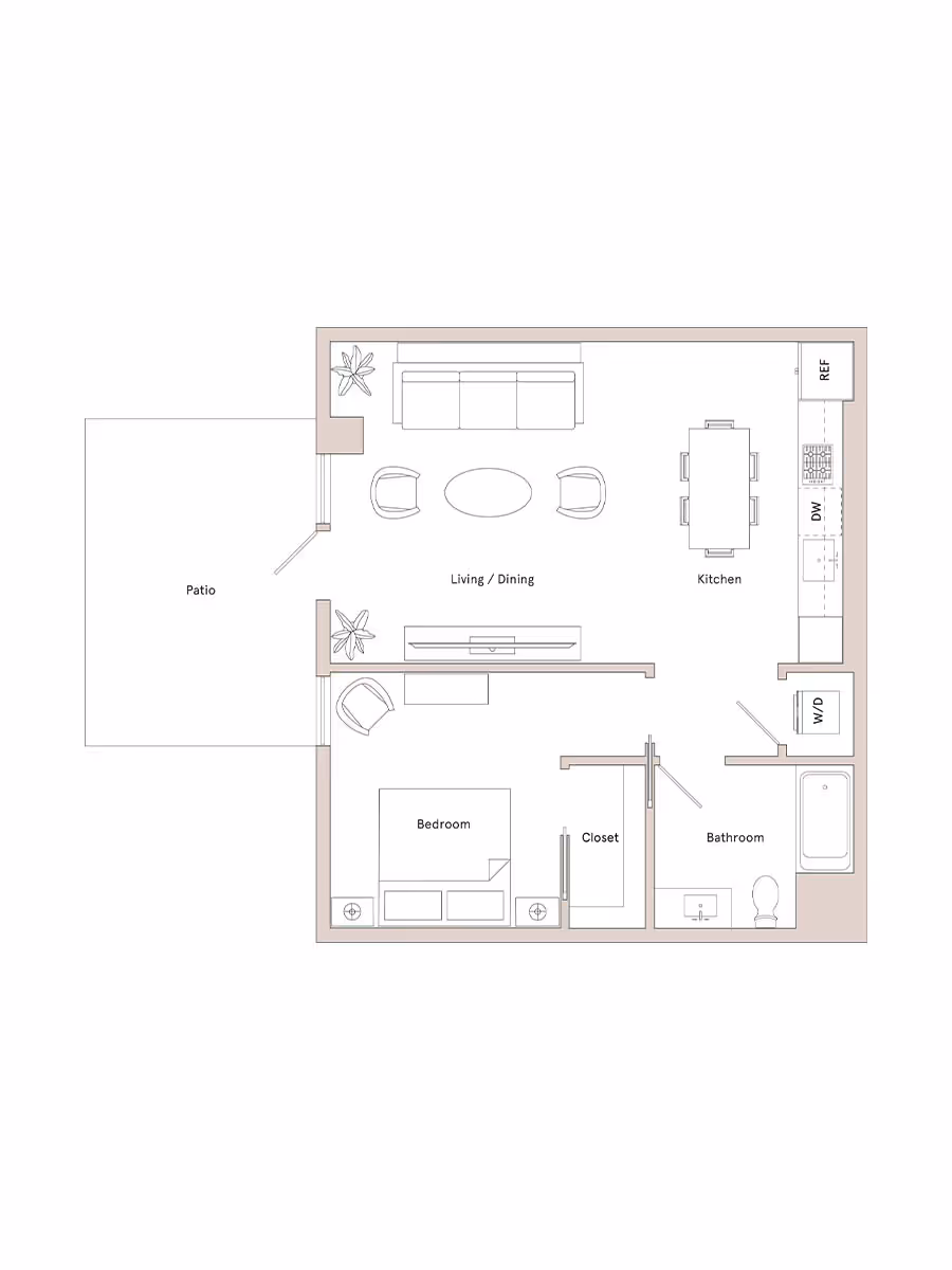 Floor Plan Image 1BB1
