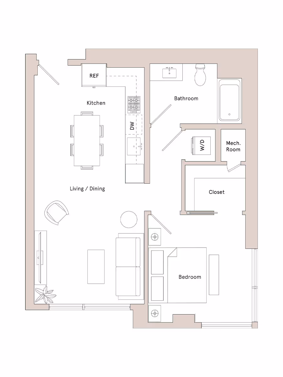 Floor Plan Image 1BF1