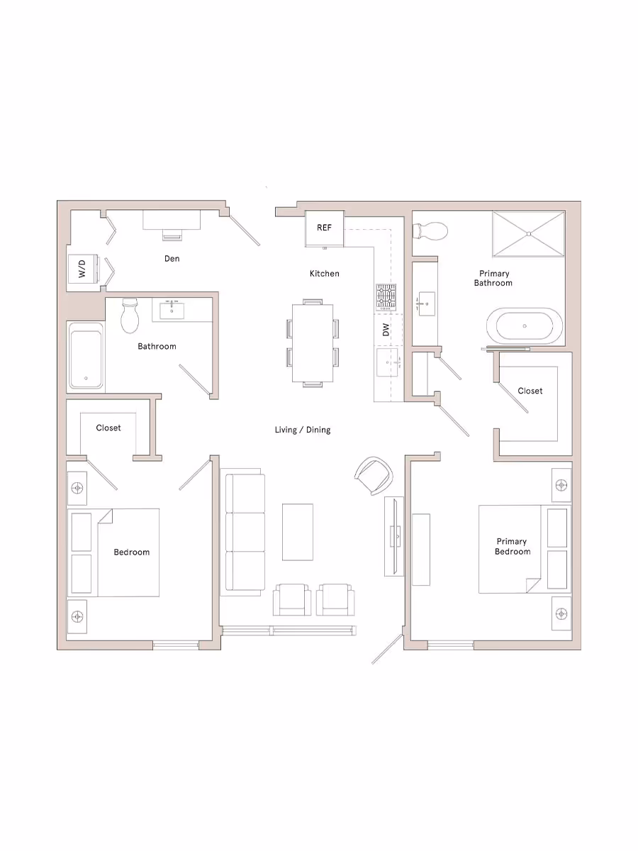 Floor Plan Image 2BA1