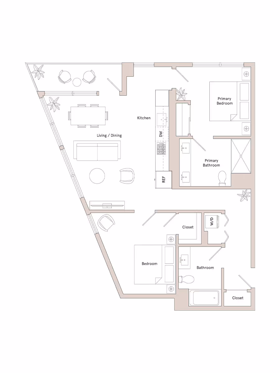 Floor Plan Image 2BB1