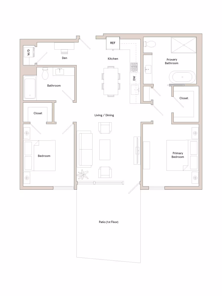 Floor Plan Image 2BA8.1