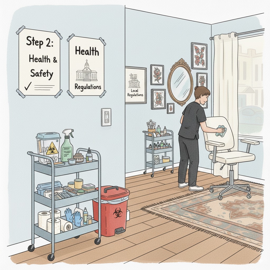 health and safety at home studio