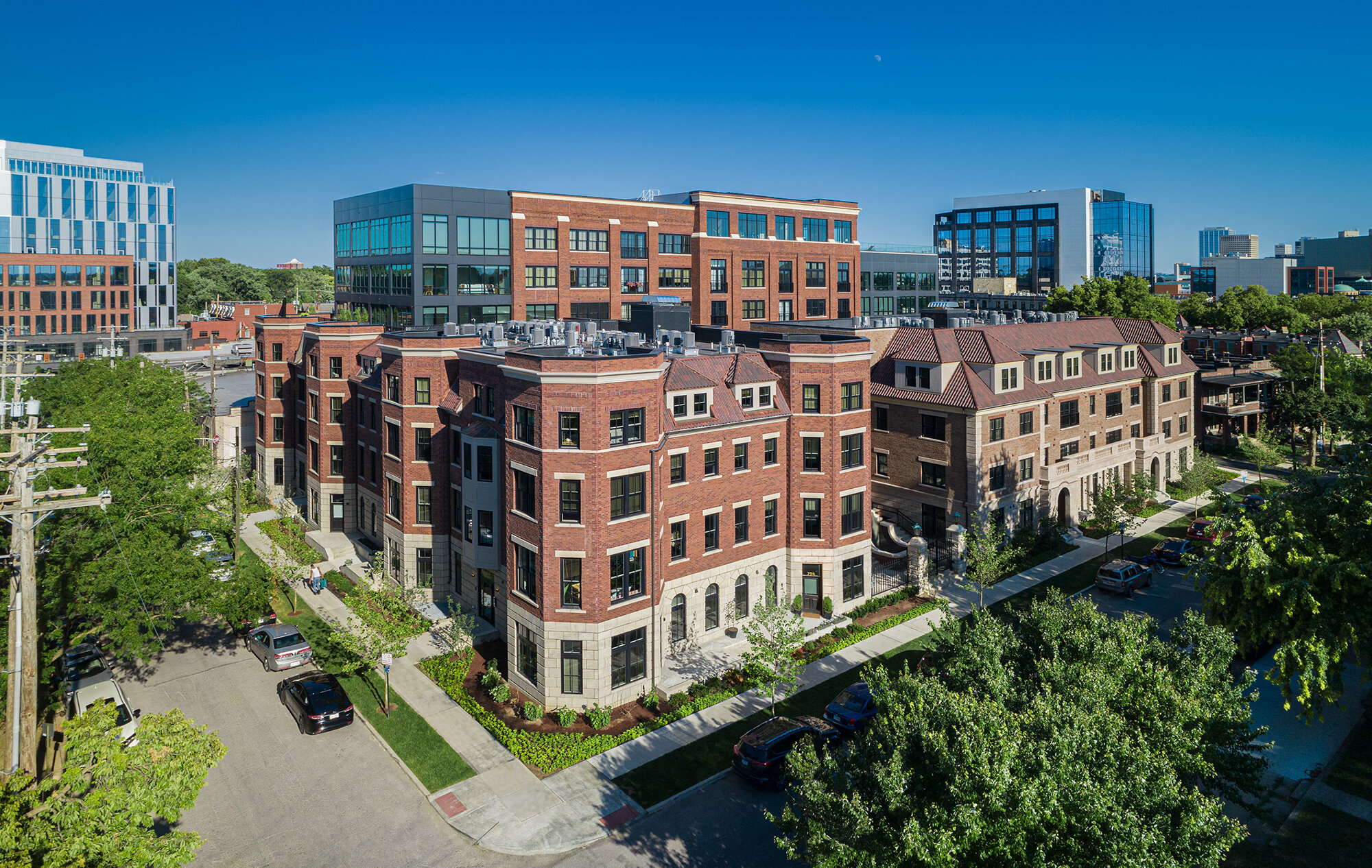 For portions of  Hubbard Park Place, we utilized type 1-B construction on top of a podium.