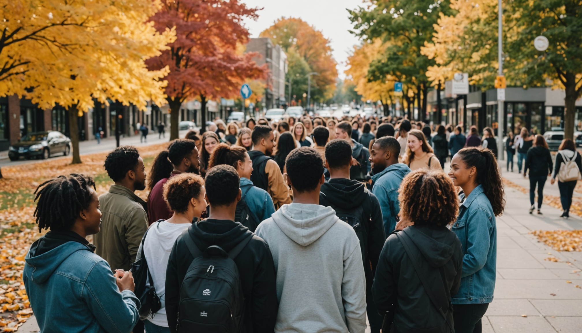 Toronto suicide prevention support community scene