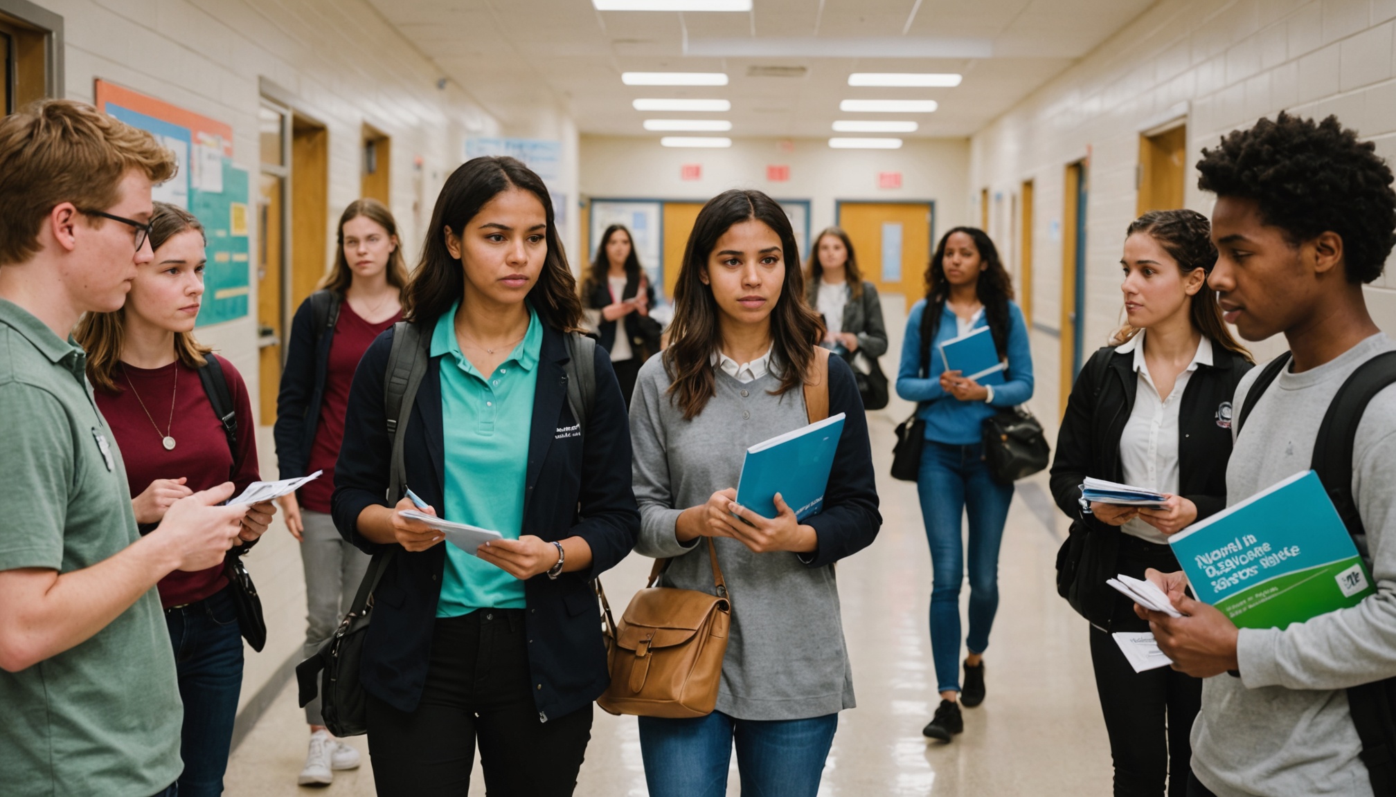 North York students school anxiety counseling