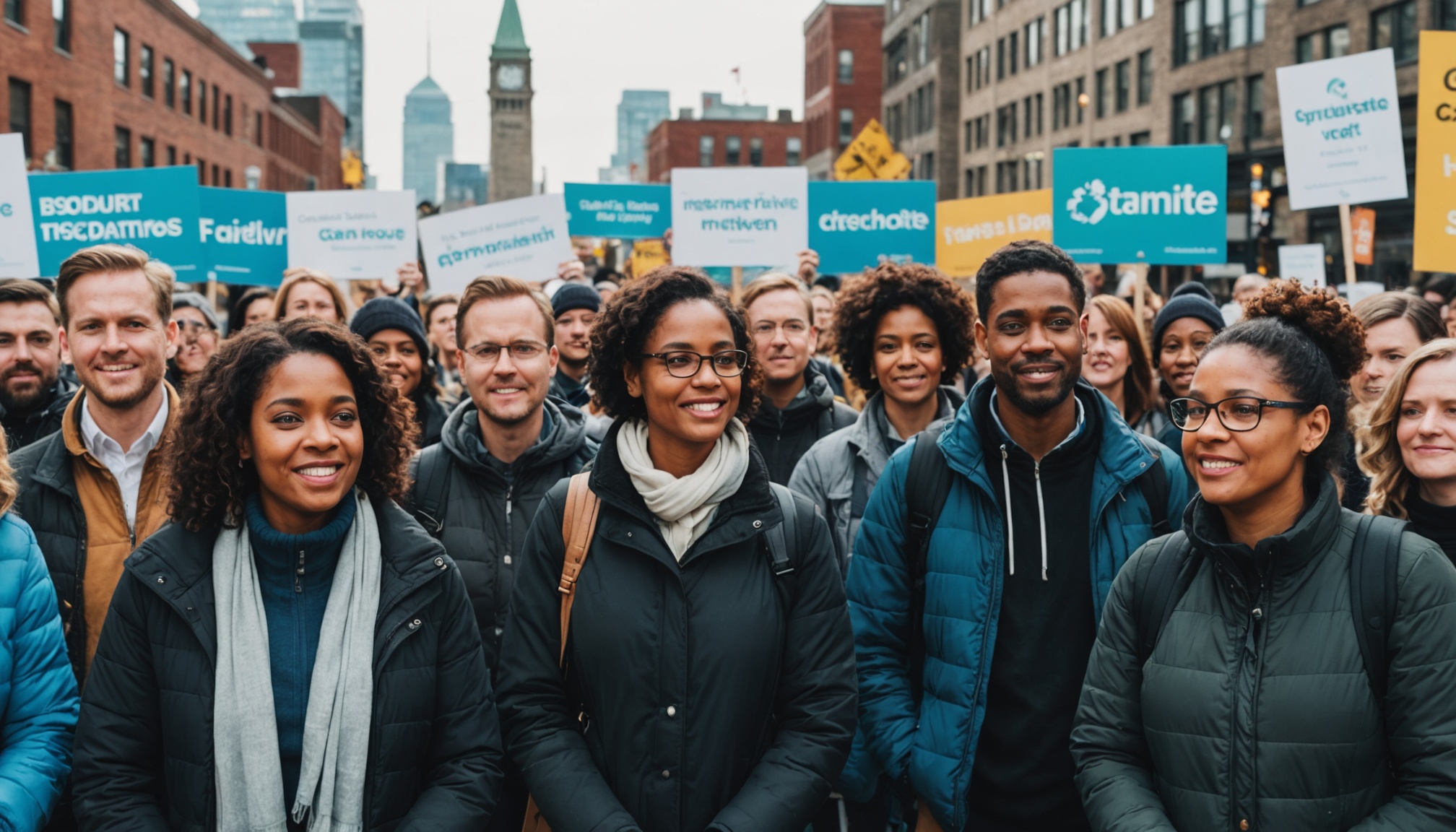 Toronto mental health awareness event - diverse community