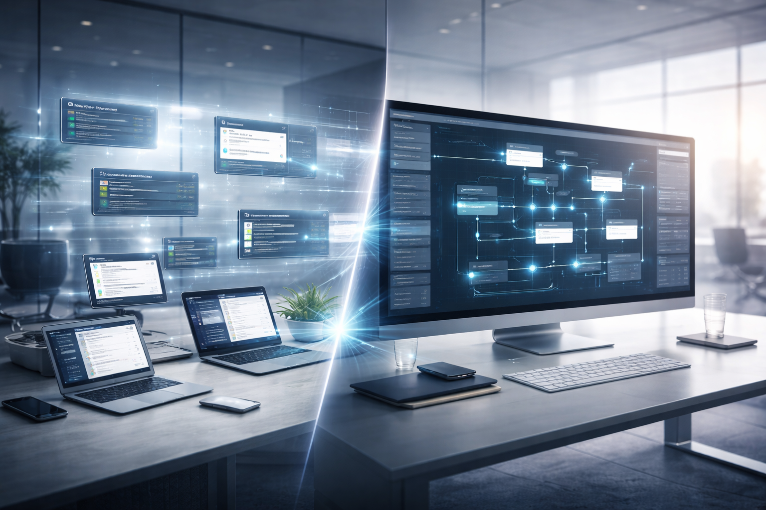 From Fragmented Tools to Unified Systems. A New Digital Transformation Model