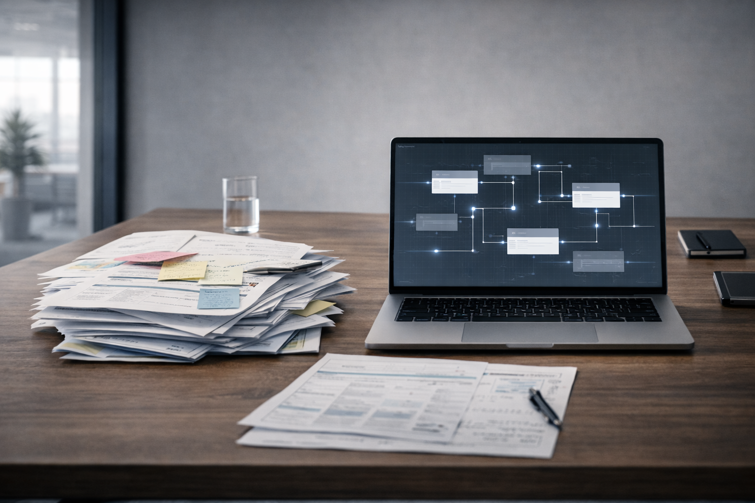 Automation applied to broken workflows in an SMB operational setting