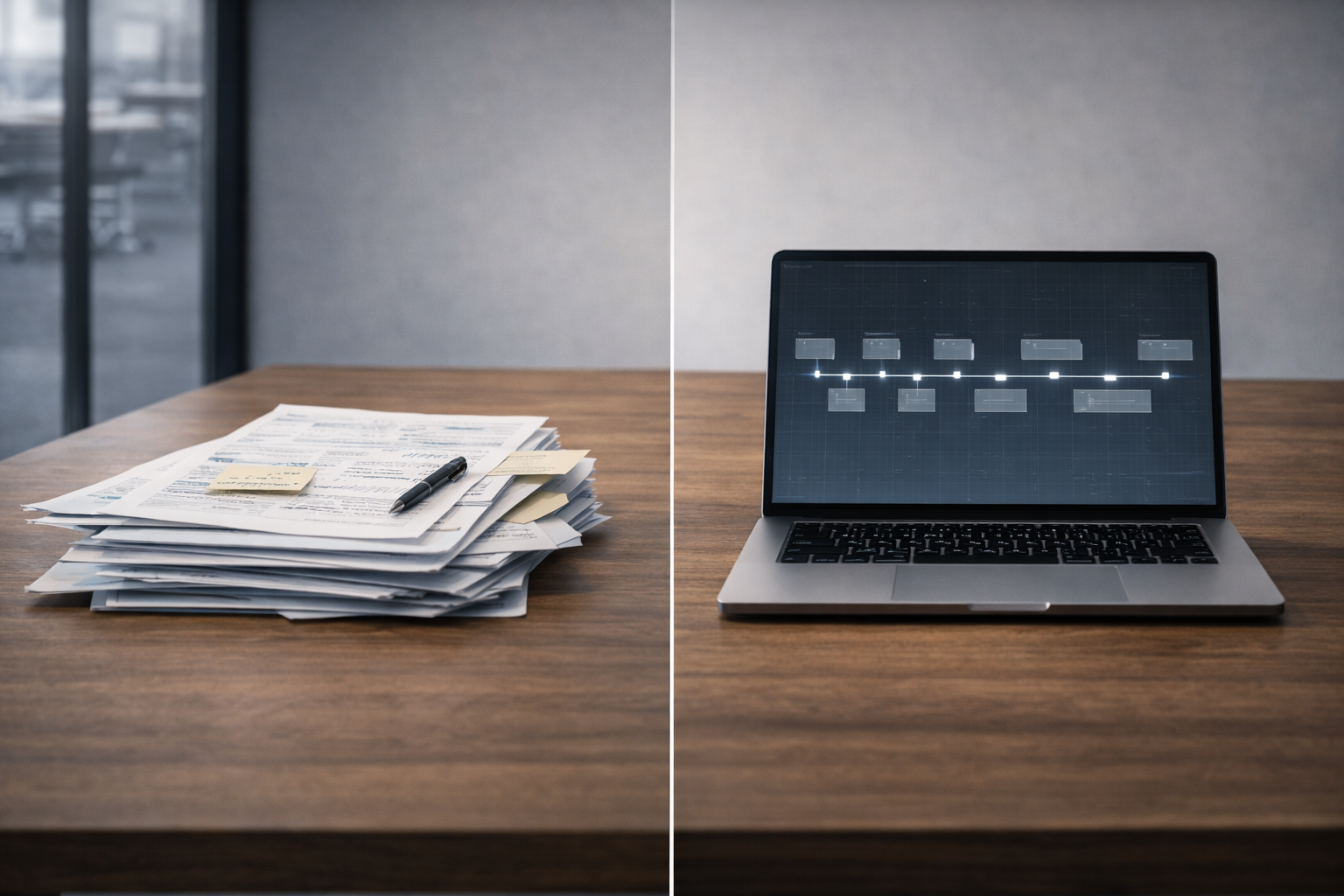 Workflow efficiency improvements enabled by automation in an SMB setting