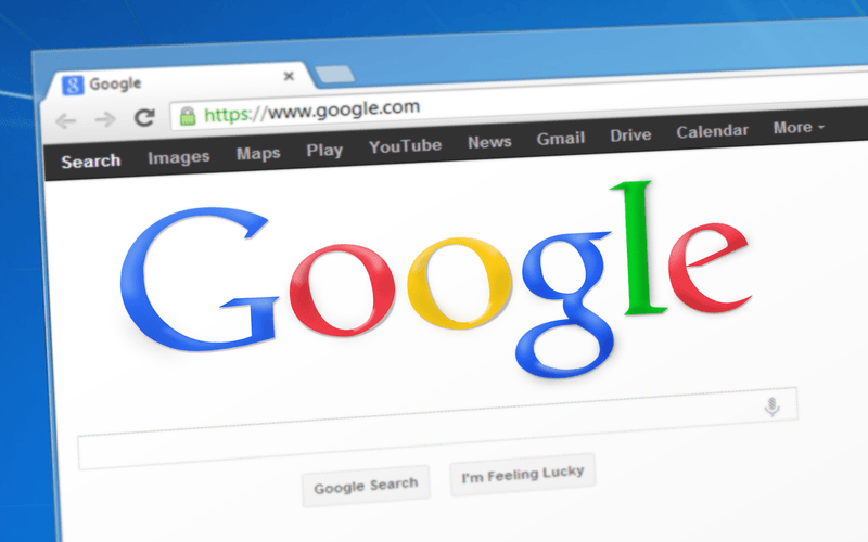 Google kereső.