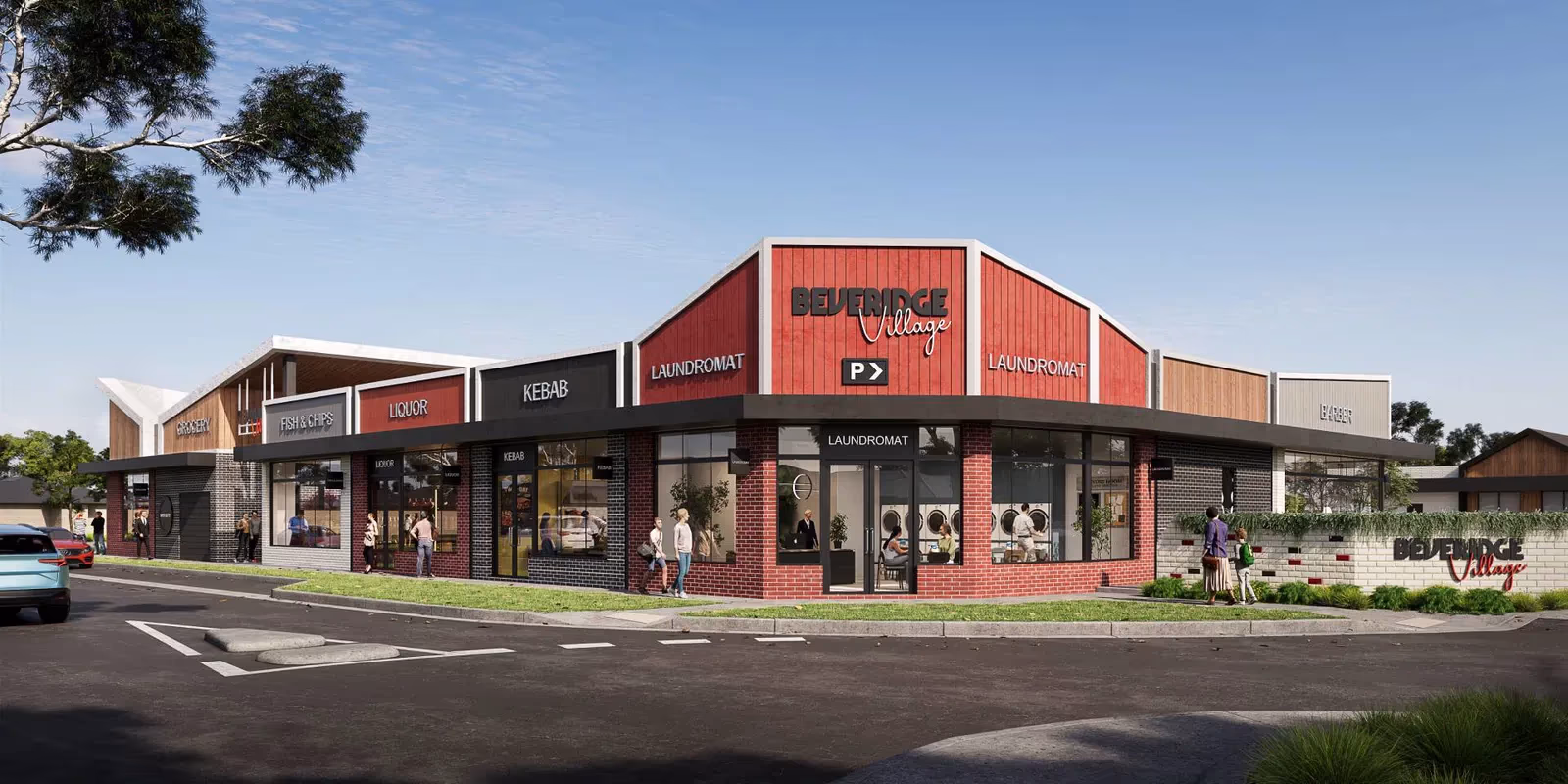 Highline commercial electrical work at Beveridge Town Centre