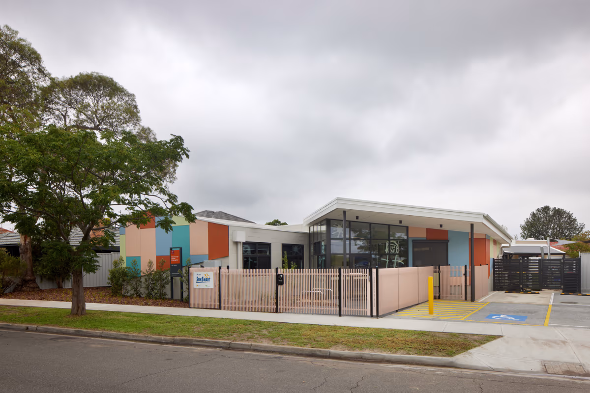 Highline commercial electrical work at Maryborough Kinder, Preston