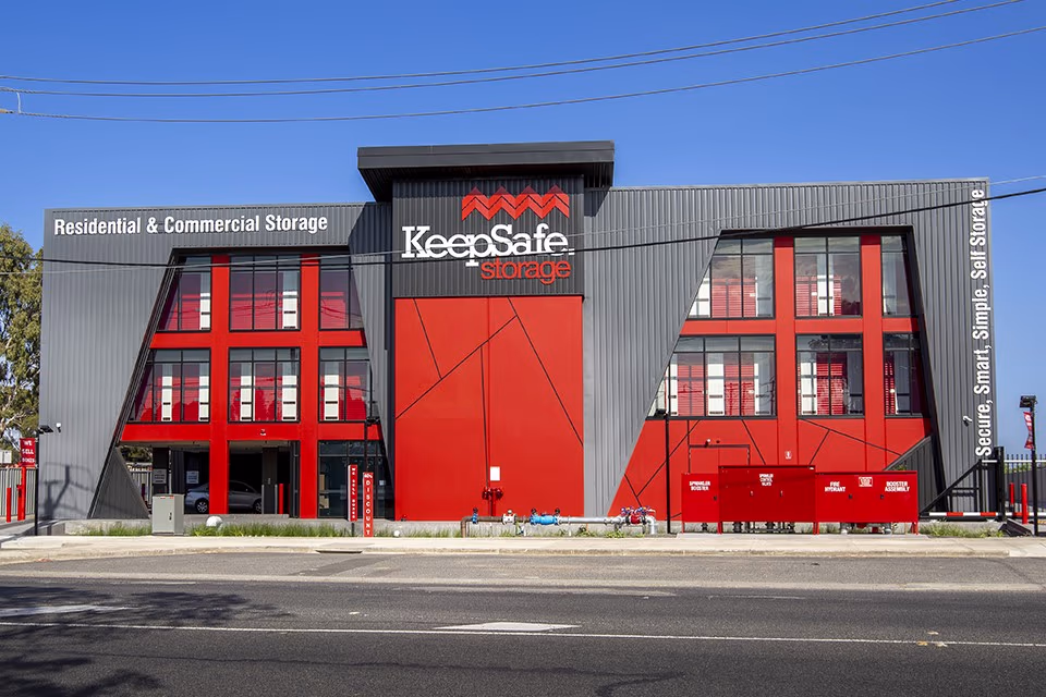 Highline commercial electrical work at Keep Safe Coburg North