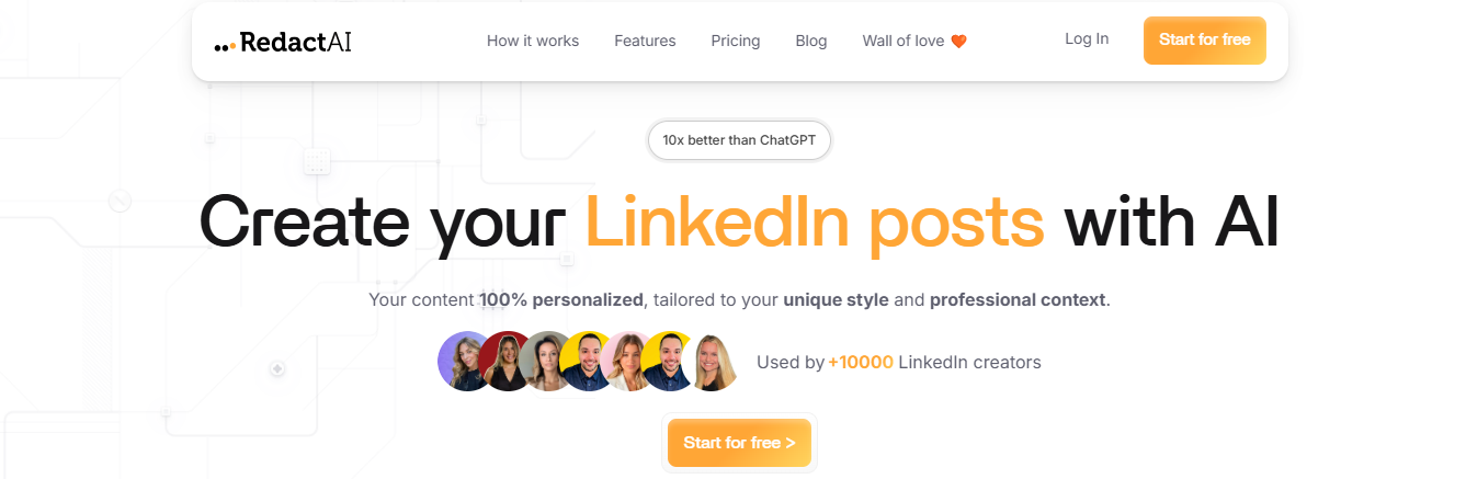 red act ai - LinkedIn Tools