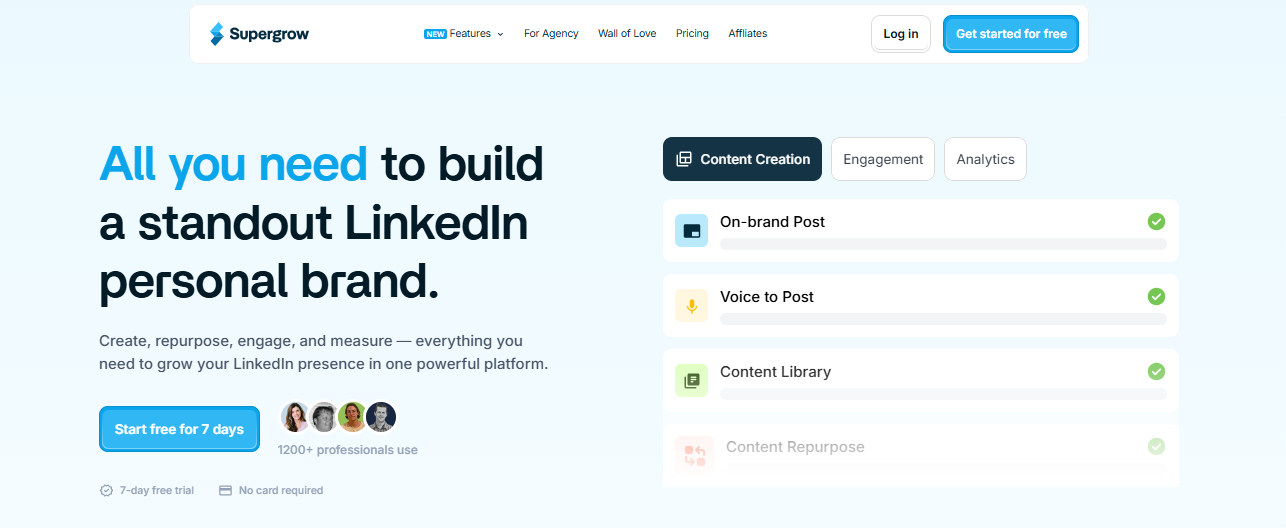 super grow - LinkedIn Tools