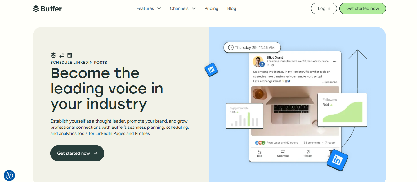 buffer - LinkedIn Tools