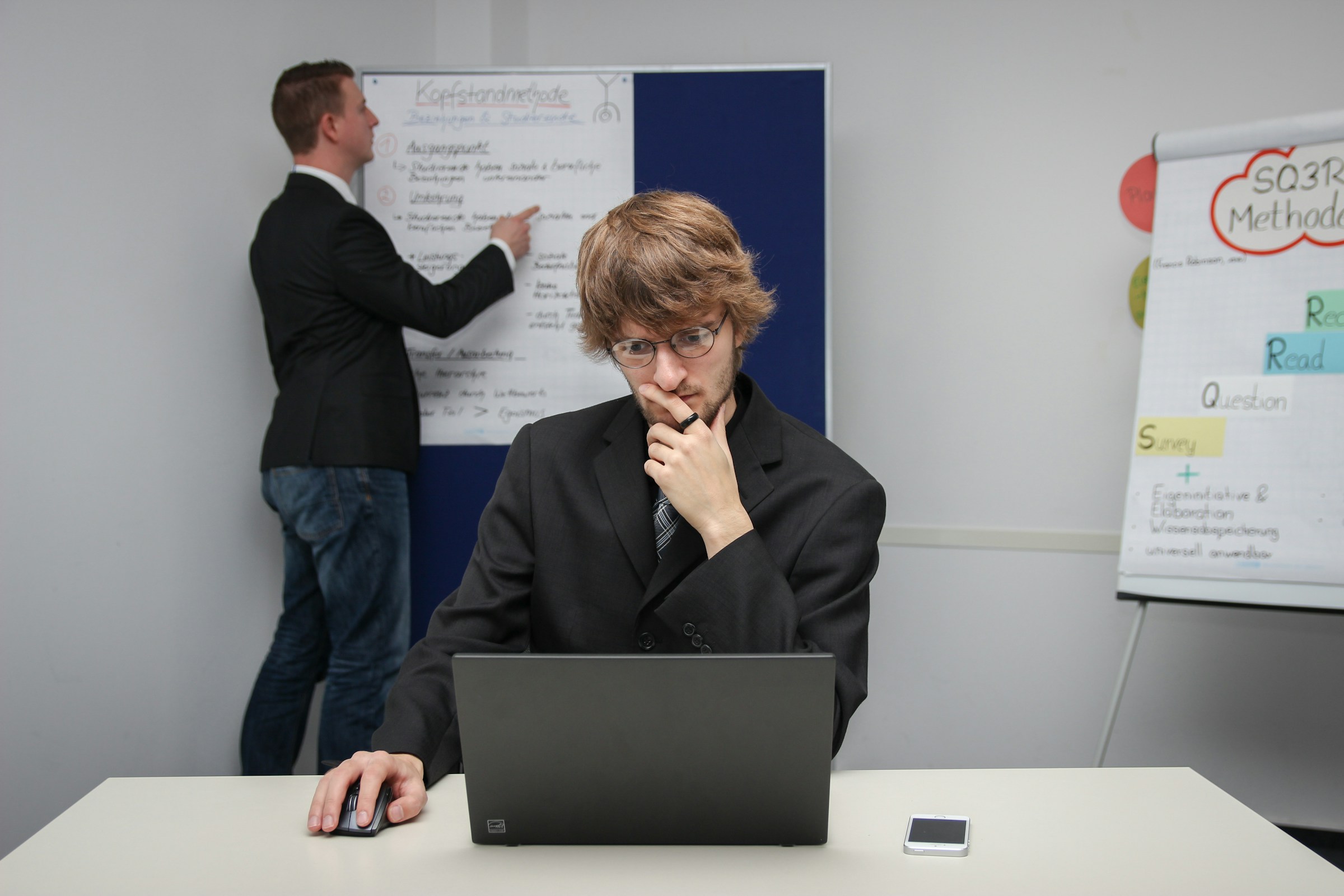 man thinking - LinkedIn Post Examples