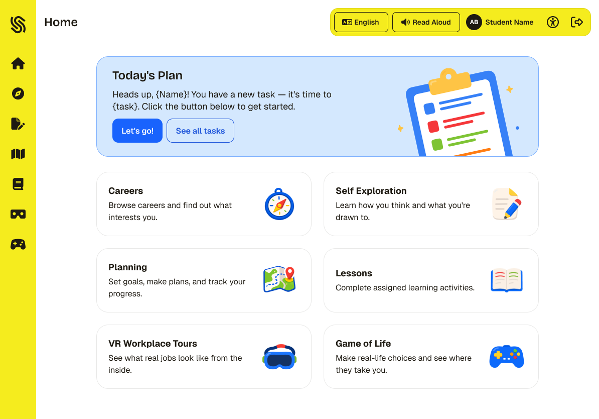Grades 3–5 Dashboard — Classic theme