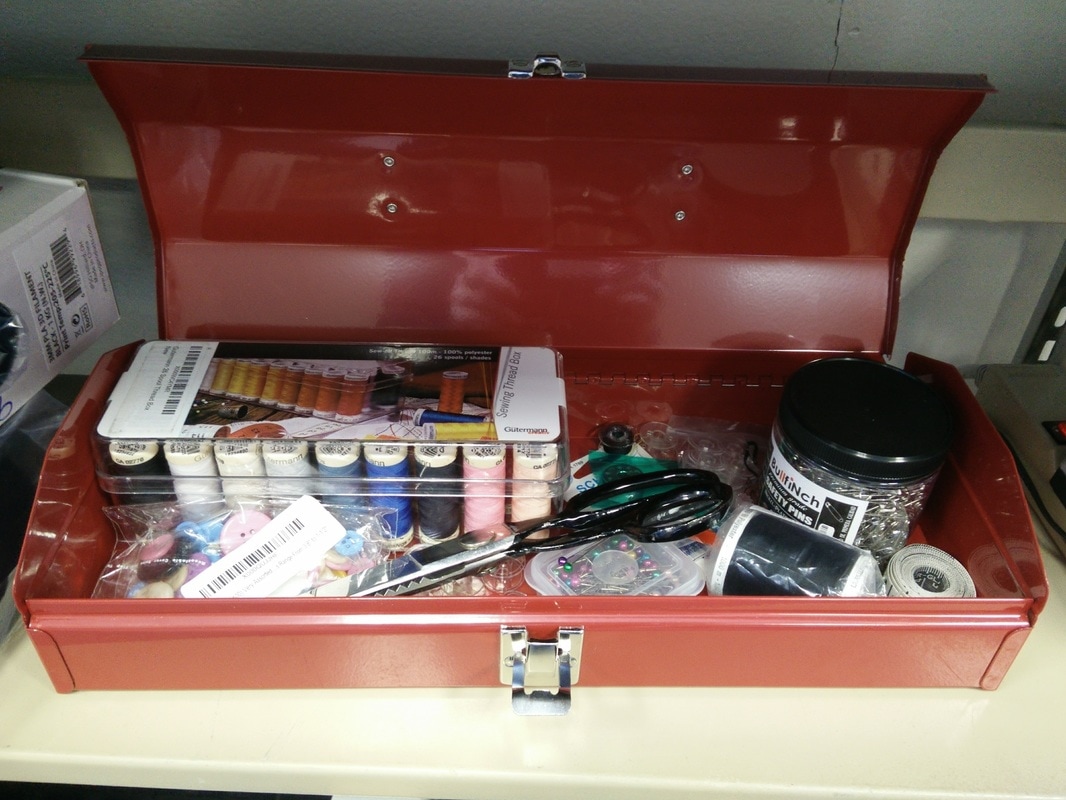 Sewing storage
