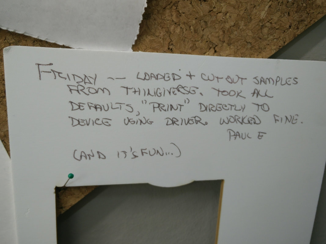 Message boards are especially helpful for staff and student helpers who are in the space for only part of the week.