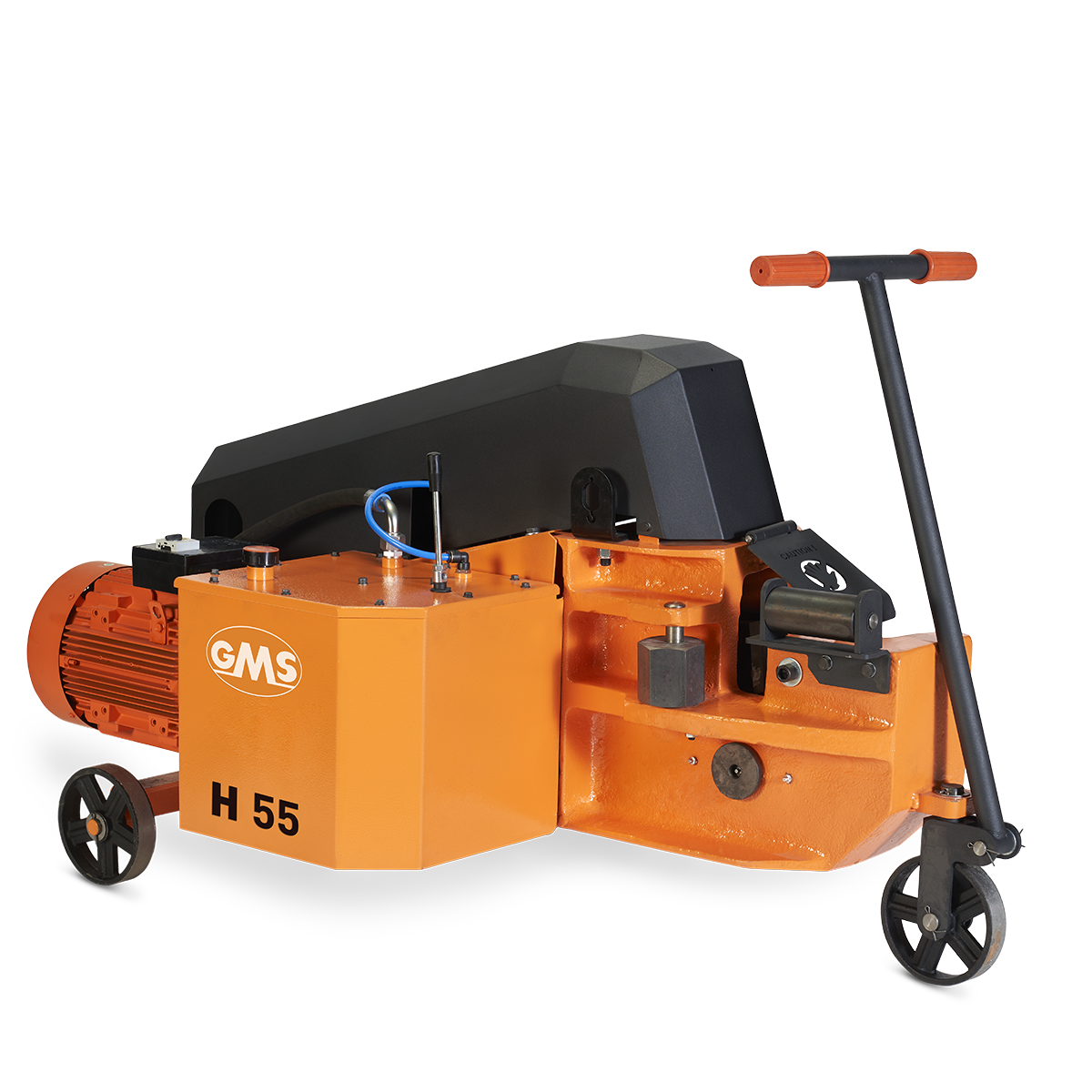 Endüstriyel kullanım için yüksek kapasiteli H55 GMS demir kesme makinası.