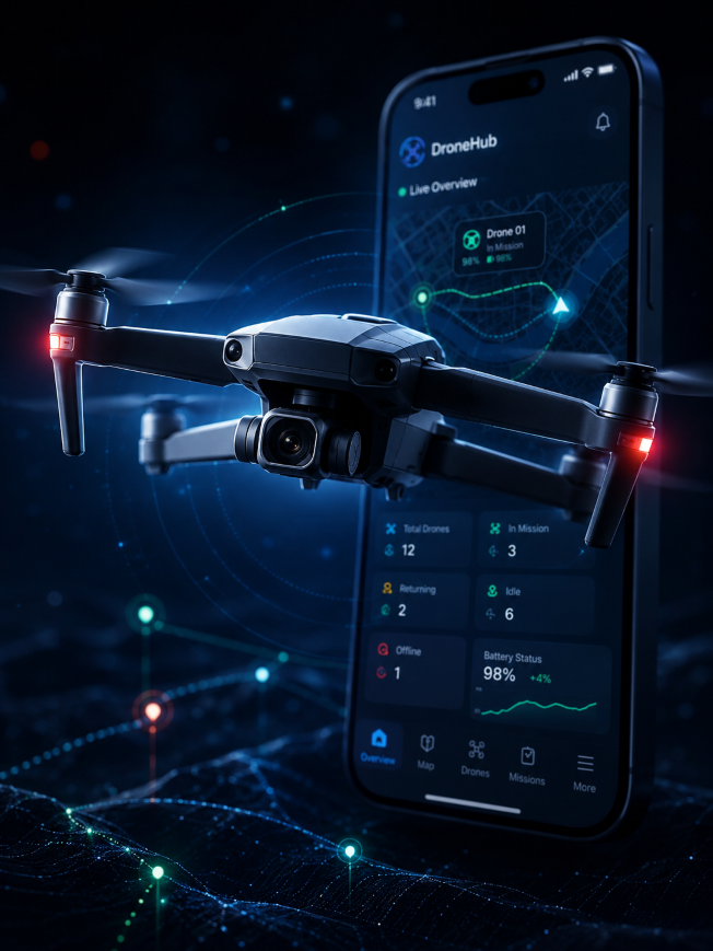 Drone management app