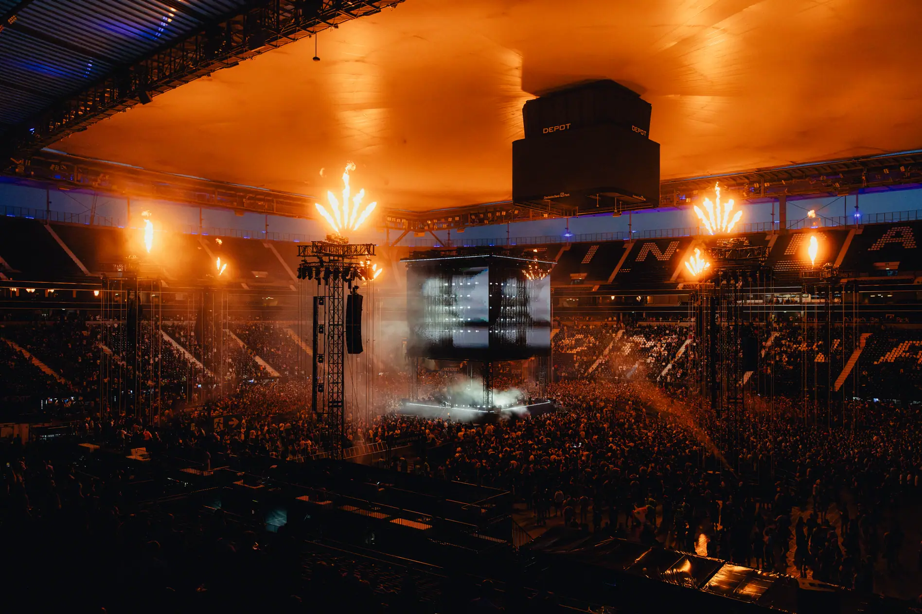 Large arena concert event.