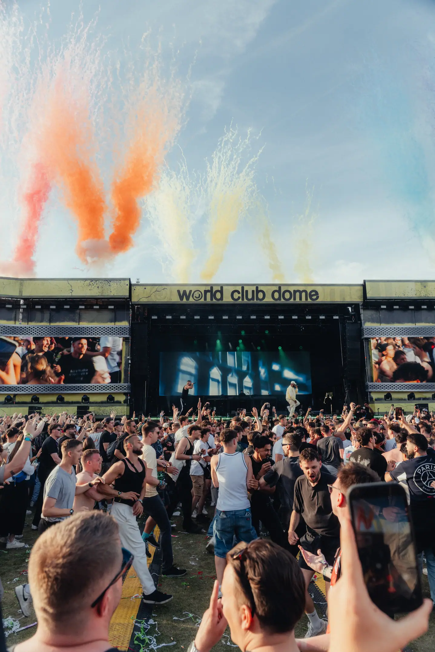 World club dome festival crowd.