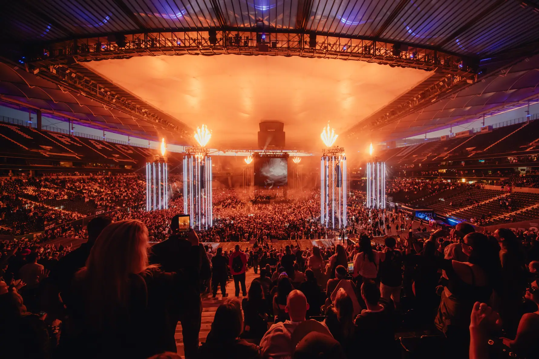 Large stadium concert event.