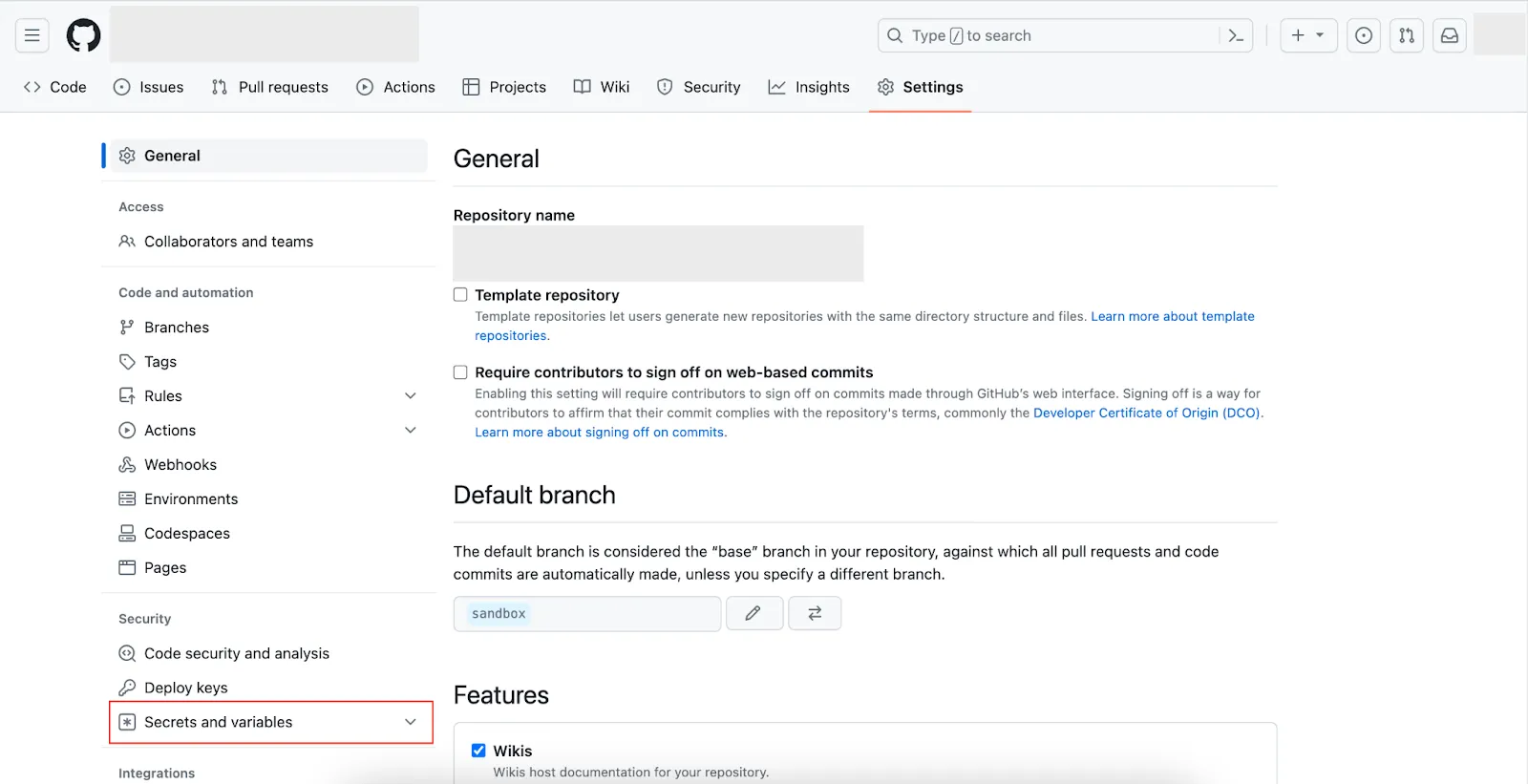 Configure Secrets in GitHub Actions 