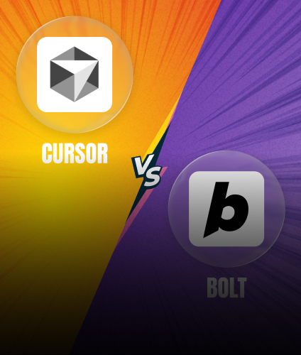 Cursor vs Bolt: AI Coding Tools Feature Comparison