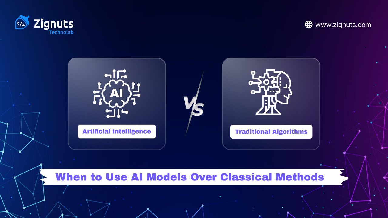 AI vs Traditional Algorithms: When To Use AI Models Over Classical Methods