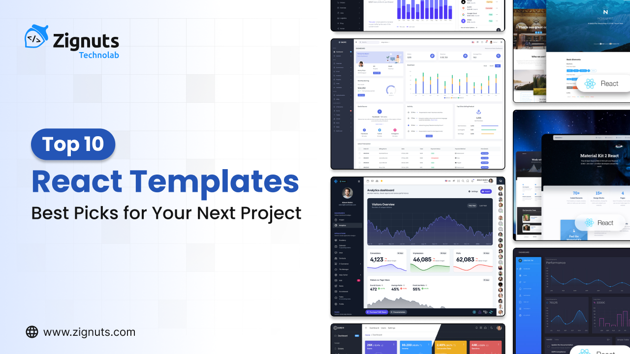 Top 10 React Templates: Best Picks for Your Next Project