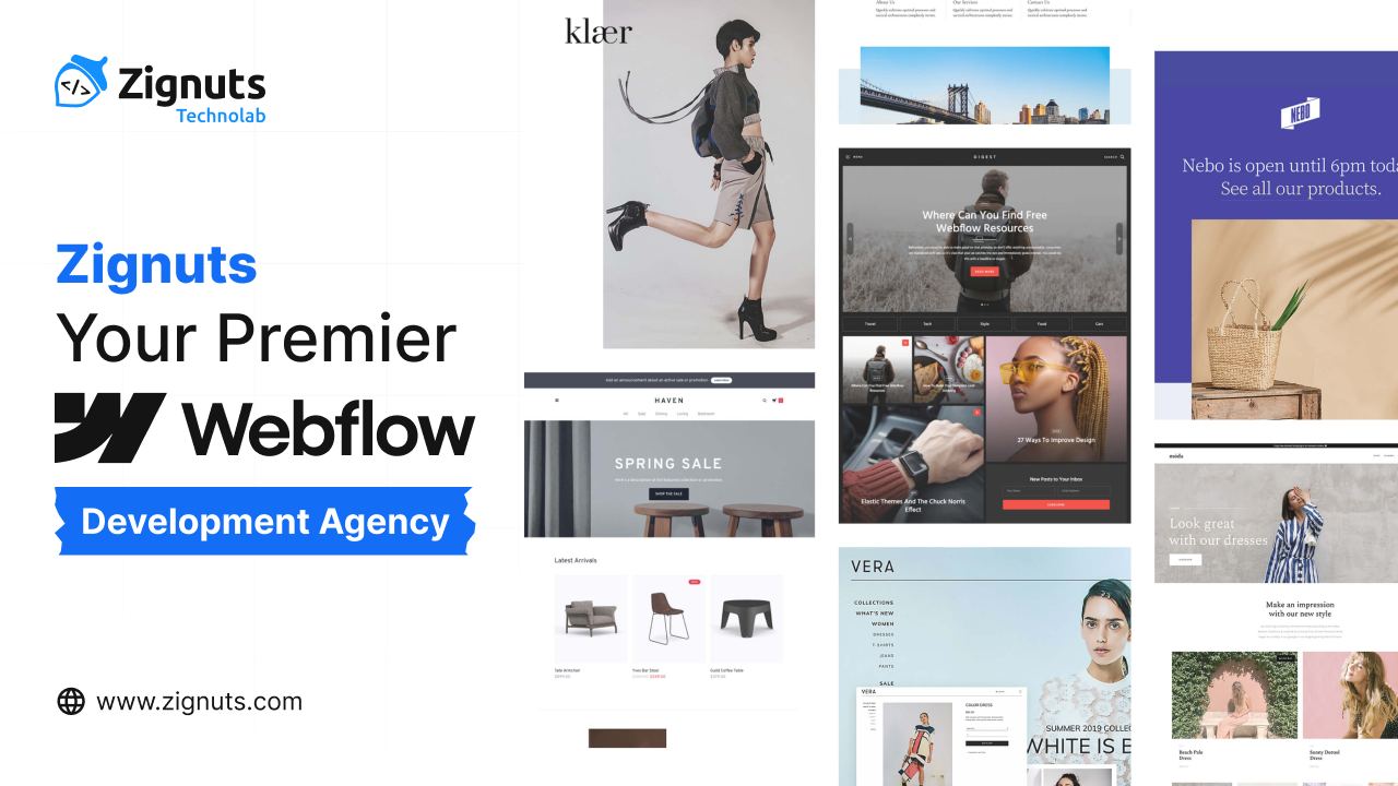 Zignuts: Your Premier Webflow Development Agency