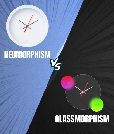 Neumorphism vs Glassmorphism: Modern UI Design Trends Explained