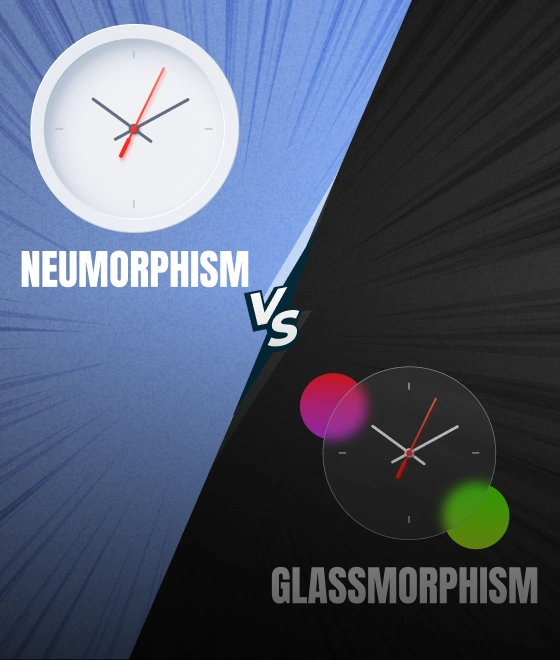 Neumorphism vs Glassmorphism: 2026 Modern UI Design Trends