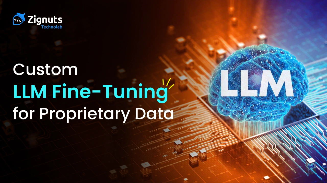 Custom LLM fine-tuning for proprietary data